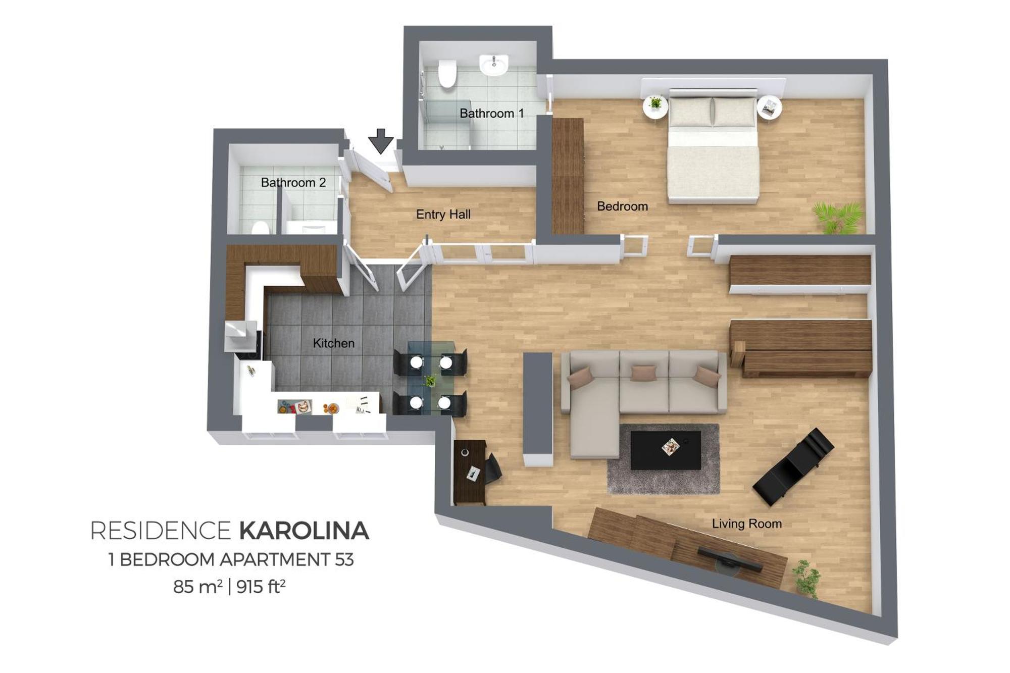 Residence Karolina Prága Szoba fotó
