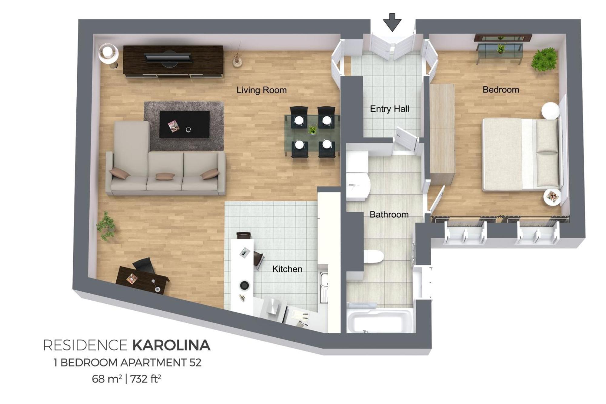 Residence Karolina Prága Szoba fotó